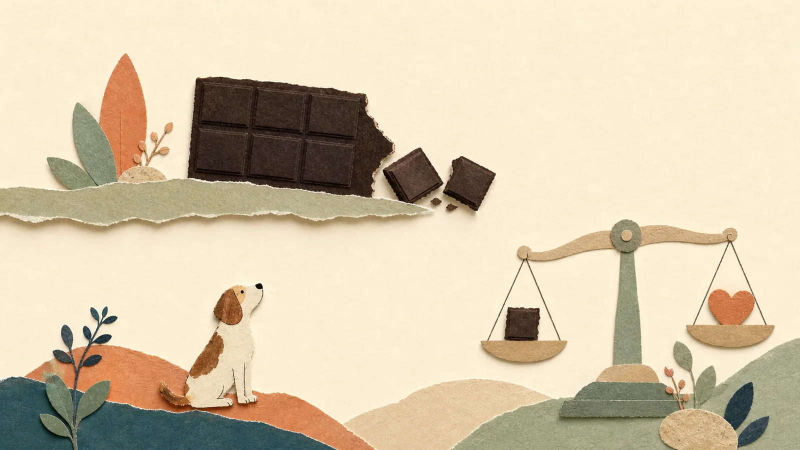 My dog ate chocolate. What matters is the dose